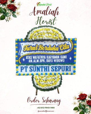 Papan Bunga Duka di Tanah Siang